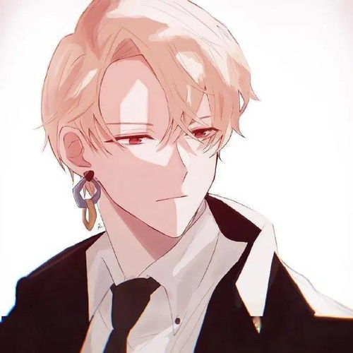 男孩卡通人物头像二次元