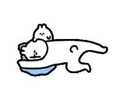 沙雕表情包简笔画兔兔表情包