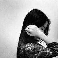 侧脸头像女生高冷手绘微信头像图片大全