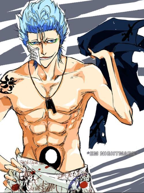 动漫男生上半身穿白色衬衫的图片