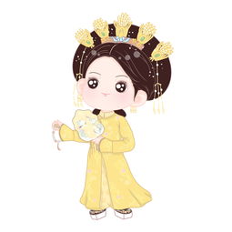 延禧攻略q版人物绘画