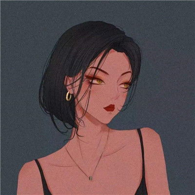 2022很有高级感的痞女气质卡通头像有些话在心里憋久了就不想说了