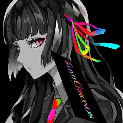 暗黑系情侣头像霸气高清黑暗冷酷动漫情侣头像一对