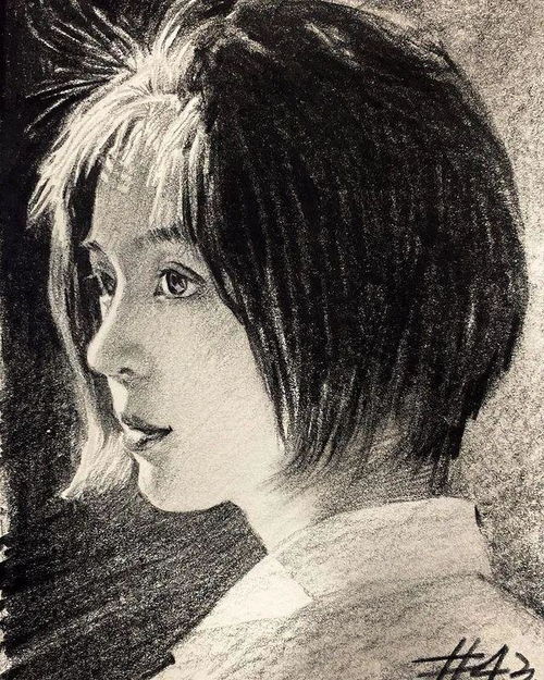 用木炭条画素描,笔触大刀阔斧,调子666,画完它们,秒过艺考