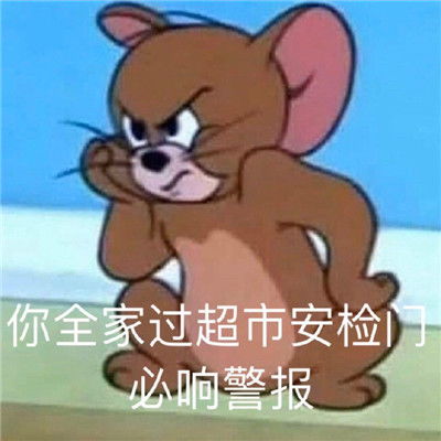 搞笑女的表情包猫和老鼠