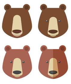 如何在adobeillustrator制作扁平化动物卡通头像