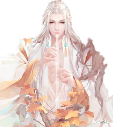 仙气十足却又禁欲系的白发美男图