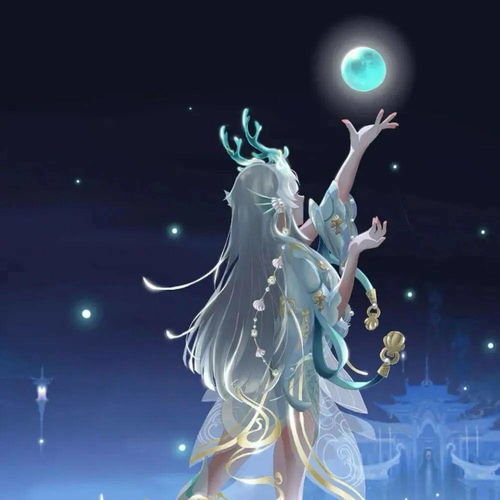 治愈系动漫头像你与神明皆是救赎