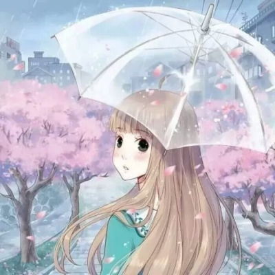 高清一对两张的小清新好看动漫情侣头像图片