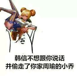 王者荣耀韩信搞怪表情包