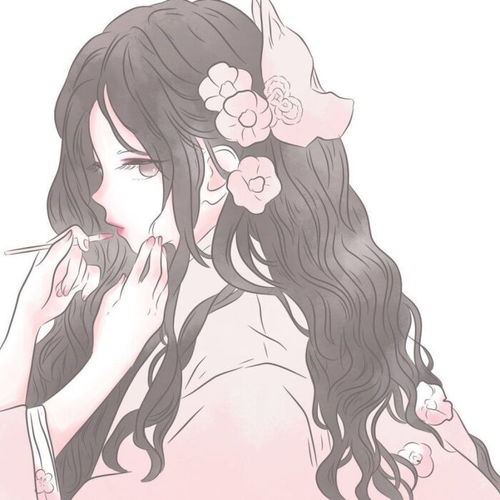 闺蜜头像古风动漫可爱两人唯美