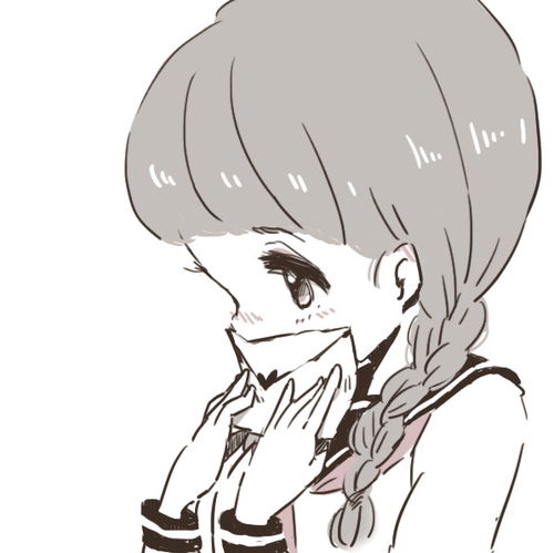 白色的鹿二次元图片大全二次元小鹿女