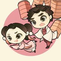 汉服二次元情侣头像动漫汉服文化主题好看情侣头像