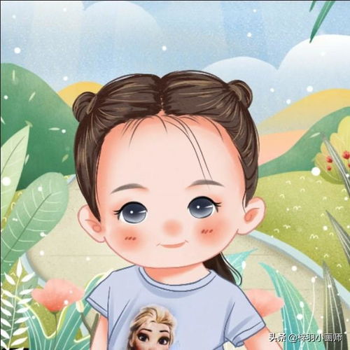 家有一娃如得一宝俏皮可爱宝宝卡通头像