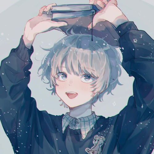 头像卡通男生社会由乃