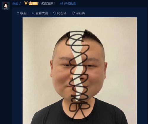 岳云鹏模仿新表情包,还原裂开图案,却被网友搞笑修复