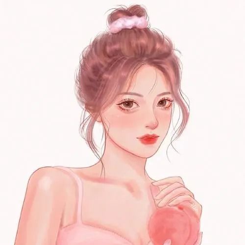 卡通女生头像带字取名
