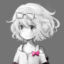 求短发少女动漫图