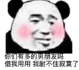 聊天斗图必备表情你们有多的男朋友吗借我用用