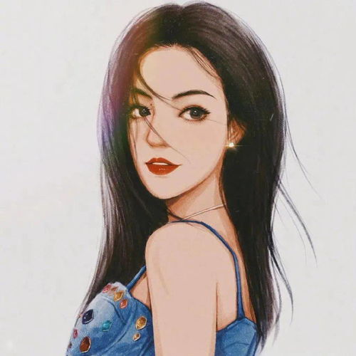 女生头像丨插画复古动漫