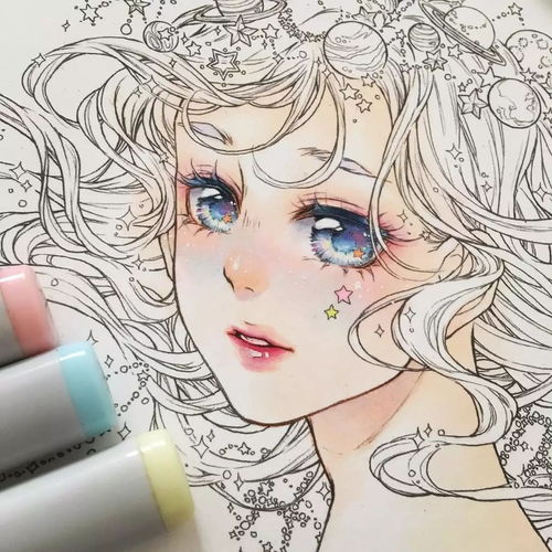 萝莉正太版的12星座插画,太美了,血槽已空