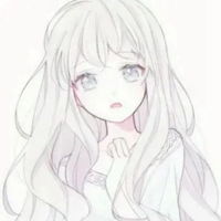 动漫女生图片唯美白色女生头像动漫白色系图片
