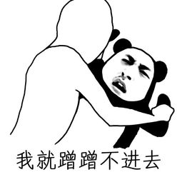 熊猫头表情包听说男人都喜欢干净的女生
