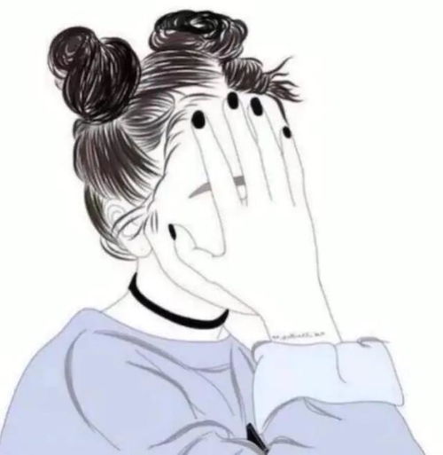带有姓氏孔的女生微信卡通头像情侣头像