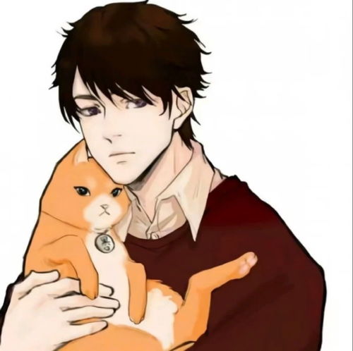 动漫男头,眼泪不争气的从嘴角留下来