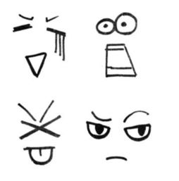 简笔画图片表情包