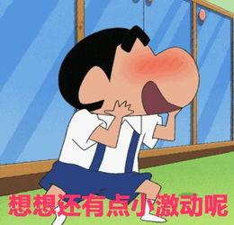蜡笔小新请求加入你的表情库参加战斗小姐,我是来偷你的心的