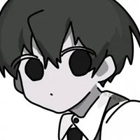 可爱卡通头像黑色男生