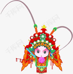 卡通京剧人物素材图片免费下载高清装饰图案png千库网图片编号1132748
