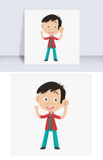 卡通q版可爱潮流男生插画图片素材psb格式下载动漫人物大全