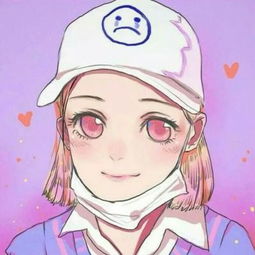 女生动漫头像粉红色粉色少女心