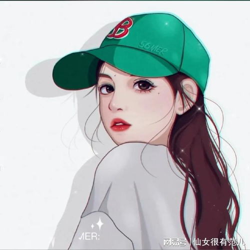 手绘动漫女头像
