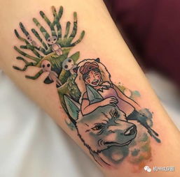 tattoo纹身素材宫崎骏动画系列