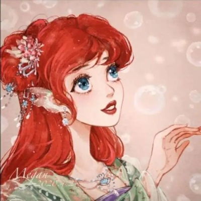 可爱卡通女的头像萝莉迪士尼动画