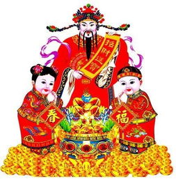 卡通财神头像图片贴画