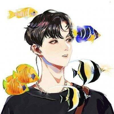 清新简洁二次元男生qq头像动漫男生qq头像