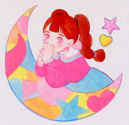 来一波少女心爆棚的插画,很可爱有木有