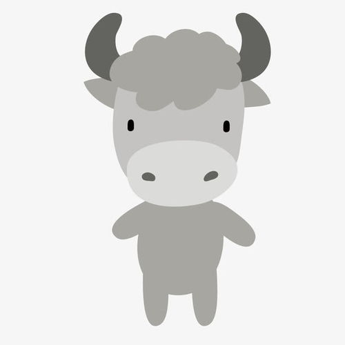 卡通手绘可爱的牛免抠素材设计图片免费下载页面网页平面电商创意素材png素材素材