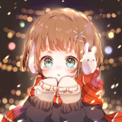 2018动漫卡通头像女生唯美清纯高清图片月上柳梢头人约黄昏后