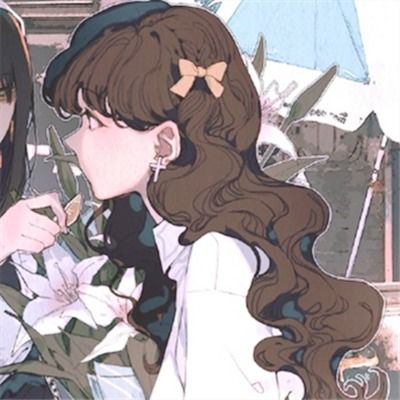 闺蜜头像,故乡的百合花开了吗