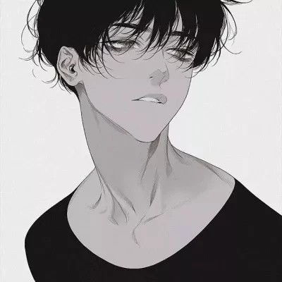 动漫男生头像要把所有的夜归还给星河,把所有的春光归还给疏疏篱落