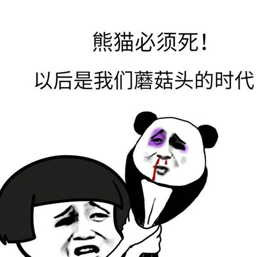搞笑斗图表情包给我安静点小熊猫,不要搞事情