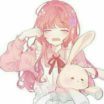 哭泣的头像二次元女生伤感女生流泪图片