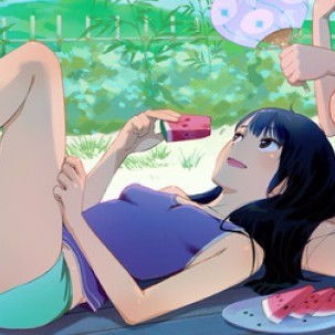 吃货卡通闺蜜头像