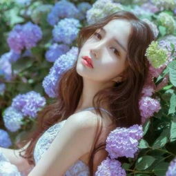 气质甜美长发女生微信头像4