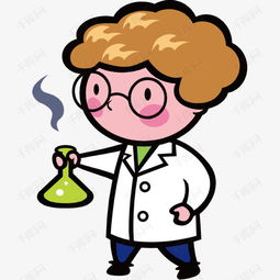 科学家卡通人物素材图片免费下载高清漂浮素材png千库网图片编号6925757